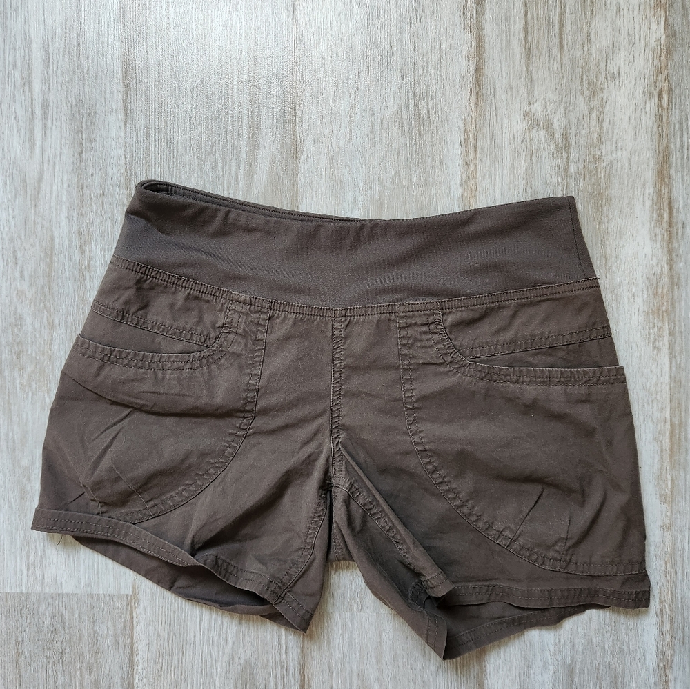 Prana Kanab Brown Women's Stretch Waist Shorts